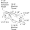 Prime-Line 1-1/2 in. Stainless Steel Ball Bearing Sliding Door Tandem Roller Assembly (Single Pack) D 1922 - alternate 2